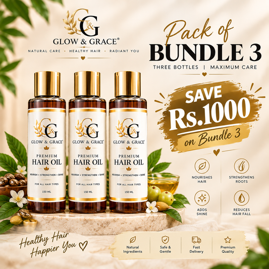 Premium Hair Oil – Bundle of 3 | Save Rs. 1,000
